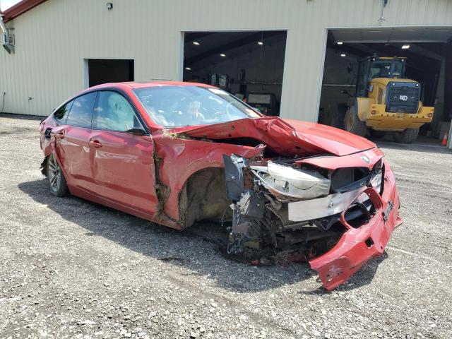  BMW 3 SERIES 2015 Czerwony