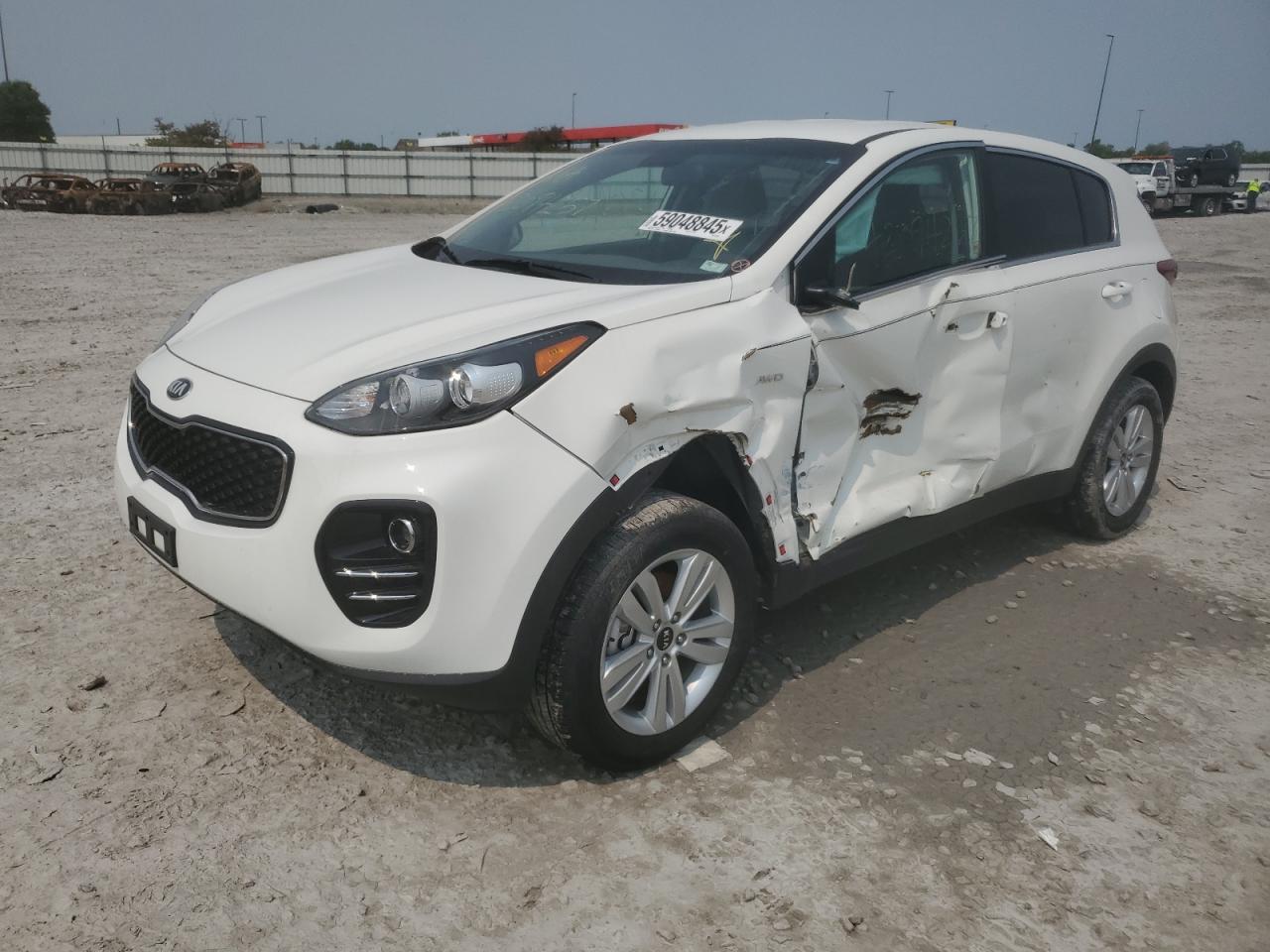 2019 Kia Sportage Lx на продаже в Cahokia Heights, IL - Side