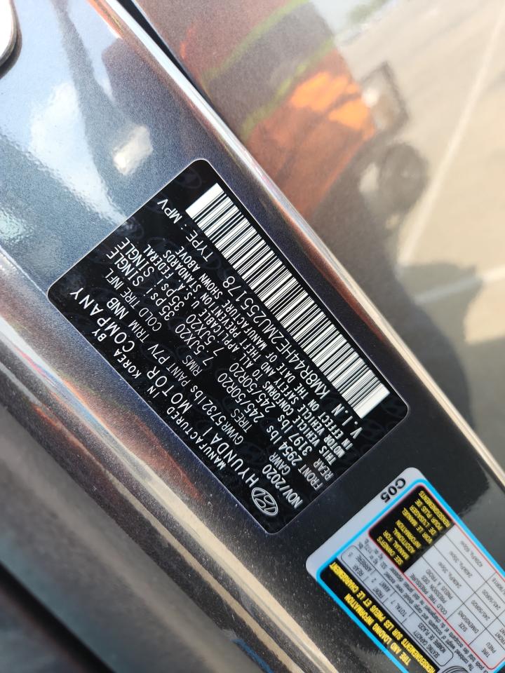 2021 Hyundai Palisade Sel VIN: KM8R44HE2MU255178 Lot: 60438545