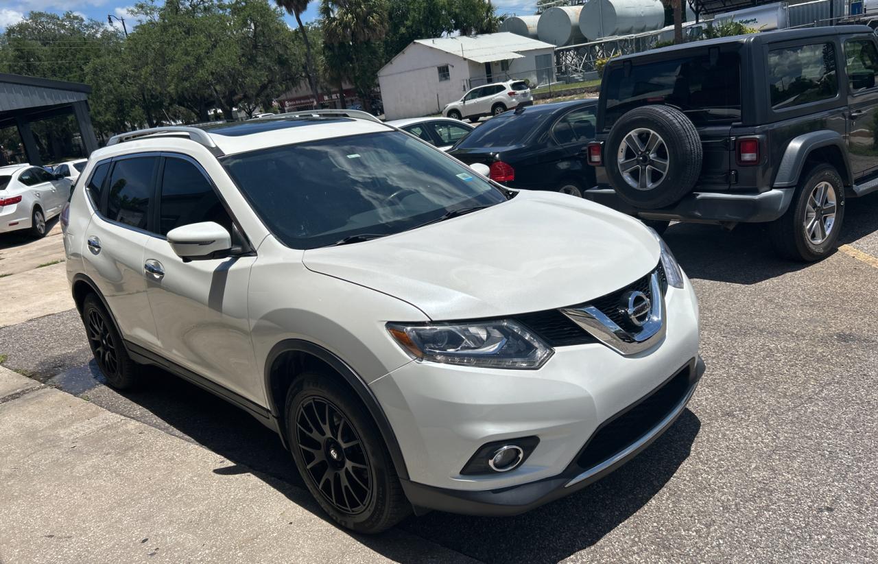 2015 Nissan Rogue S იყიდება Apopka-ში, FL - Damage History