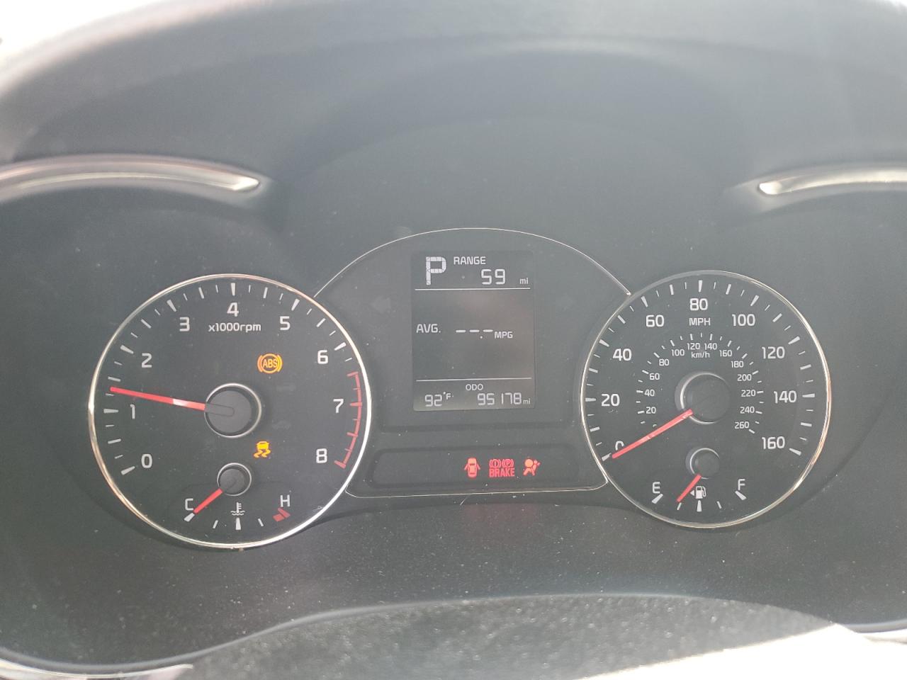 2017 Kia Forte Lx VIN: 3KPFK4A73HE020804 Lot: 60131535