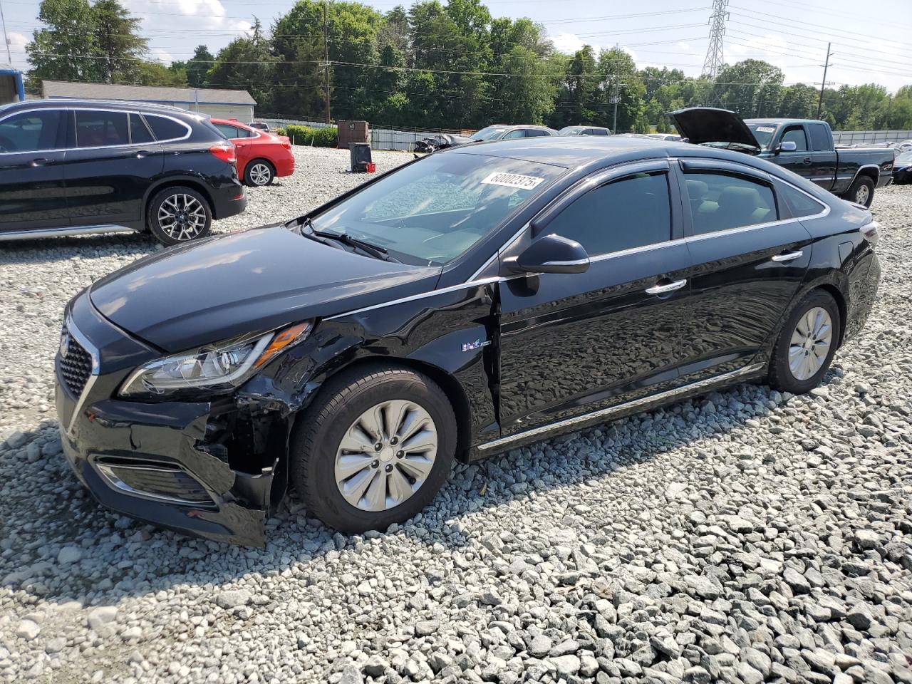 2017 Hyundai Sonata Hybrid იყიდება Mebane-ში, NC - Front End