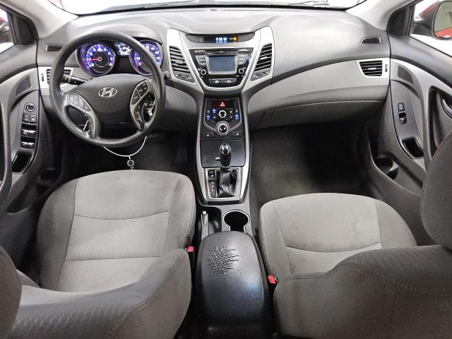  HYUNDAI ELANTRA 2014 Red