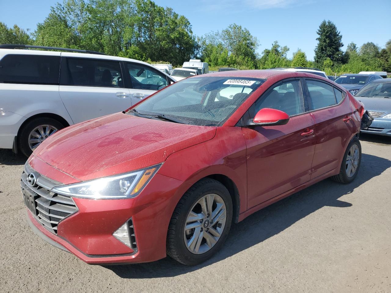 2020 Hyundai Elantra Sel იყიდება Portland-ში, OR - Rear End