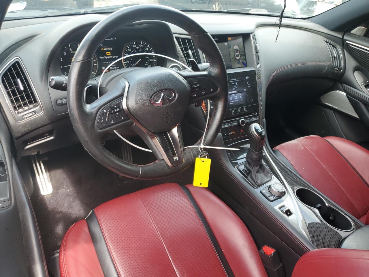 2020 Infiniti Q60 Red Sport 400 VIN: JN1FV7EK0LM400347 Lot: 61872055