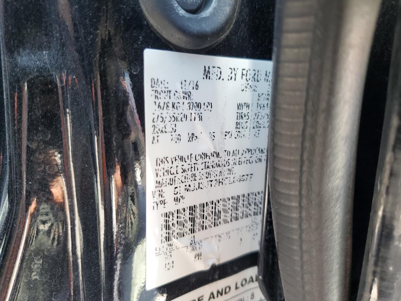 5LMJJ3JT2HEL04577 2017 Lincoln Navigator L Select