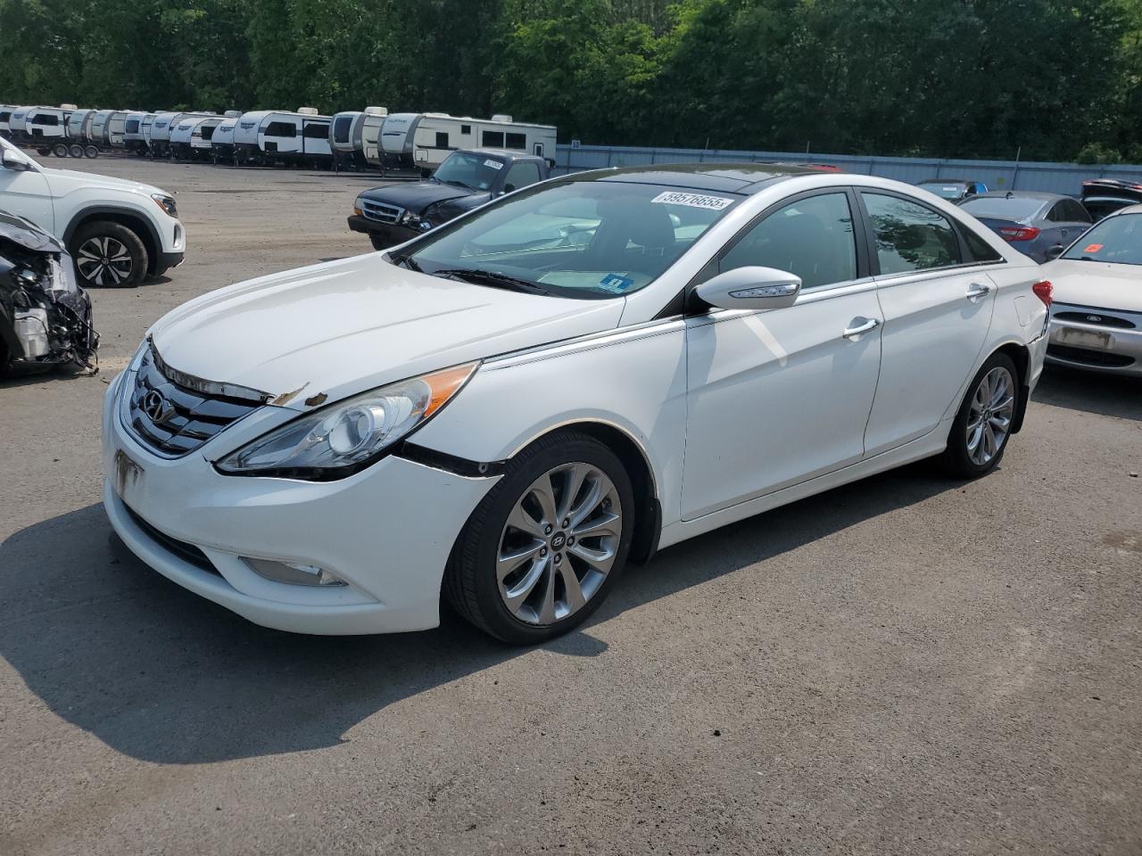 2012 Hyundai Sonata Se na sprzedaż w Glassboro, NJ - Front End