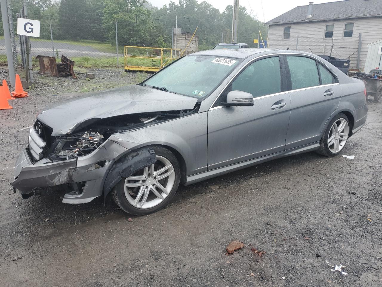 2012 Mercedes-Benz C 300 4Matic იყიდება York Haven-ში, PA - Front End