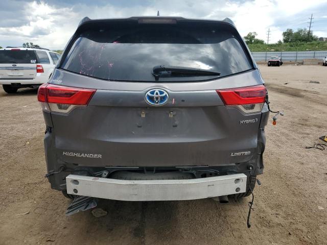  TOYOTA HIGHLANDER 2017 Серый