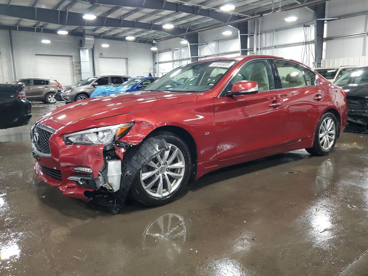 2014 Infiniti Q50 Base იყიდება Ham Lake-ში, MN - Rear End