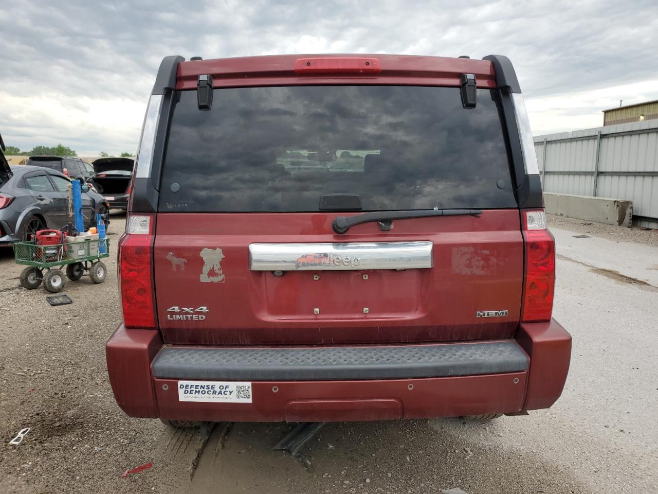 2008 Jeep Commander Limited VIN: 1J8HG58208C111040 Lot: 62288045