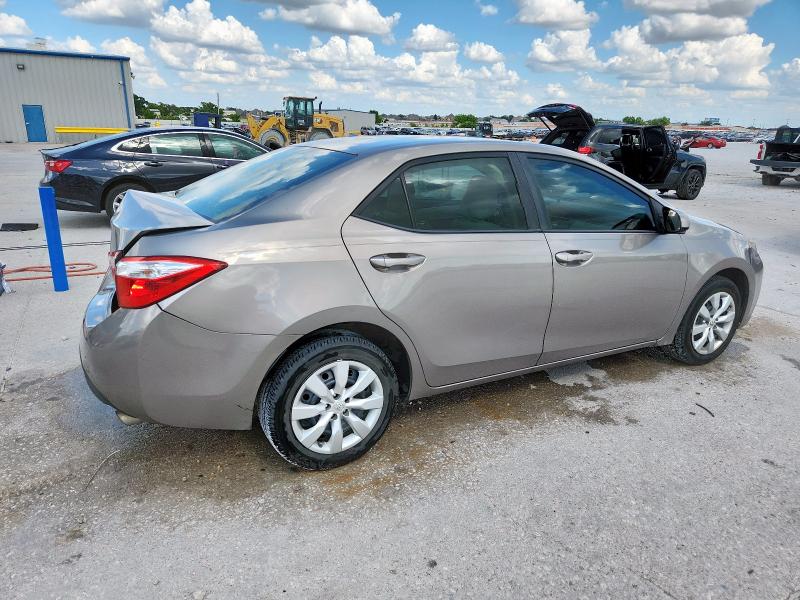  TOYOTA COROLLA 2016 Коричневый