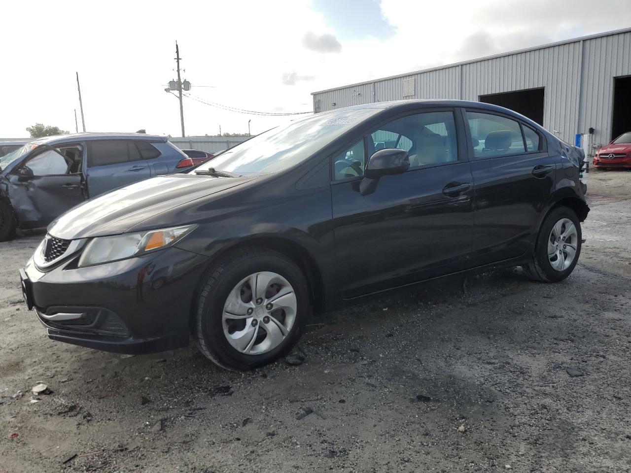 2013 Honda Civic Lx zu verkaufen in Jacksonville, FL - Rear End