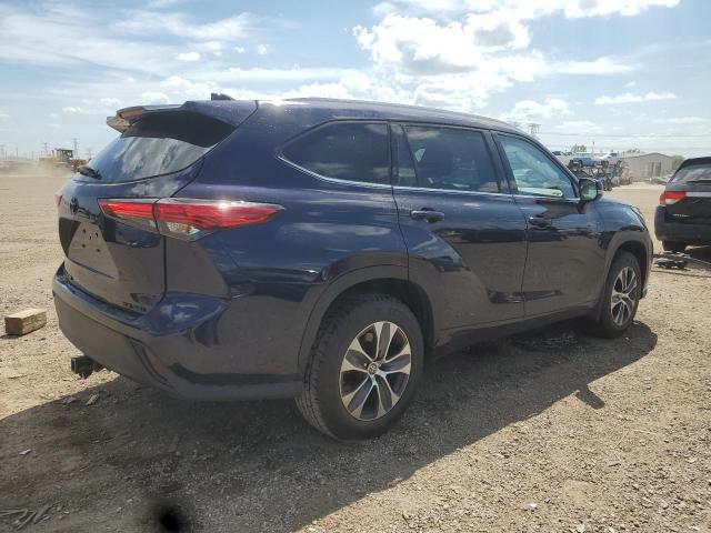  TOYOTA HIGHLANDER 2022 Granatowy