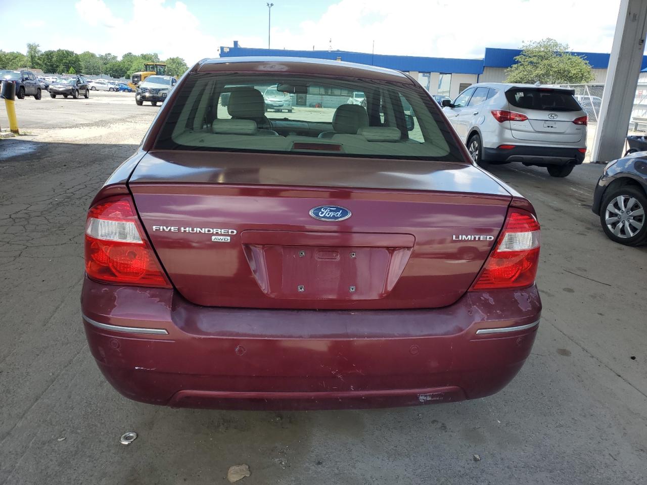 2006 Ford Five Hundred Limited VIN: 1FAHP28196G146300 Lot: 62456185
