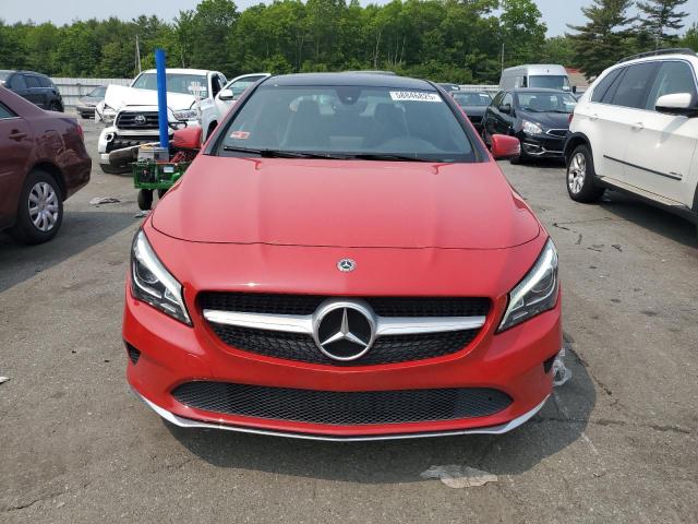  MERCEDES-BENZ CLA-CLASS 2018 Красный