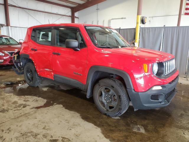  JEEP RENEGADE 2018 Czerwony