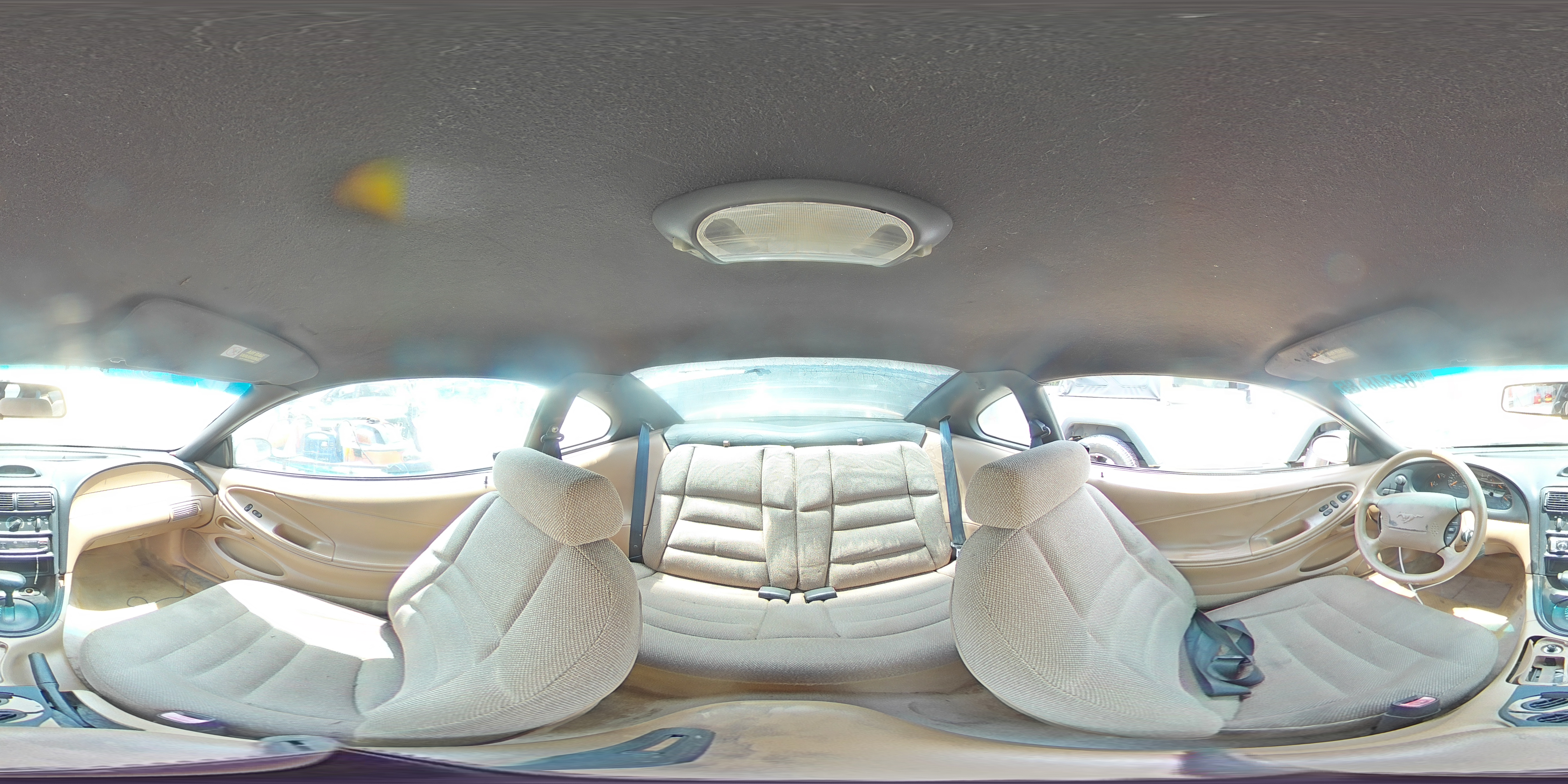 1997 Ford Mustang VIN: 1FALP4047VF152855 Lot: 62348185