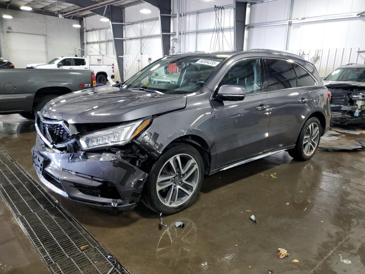 2017 Acura Mdx Sport Hybrid Advance للبيع في Ham Lake، MN - Front End