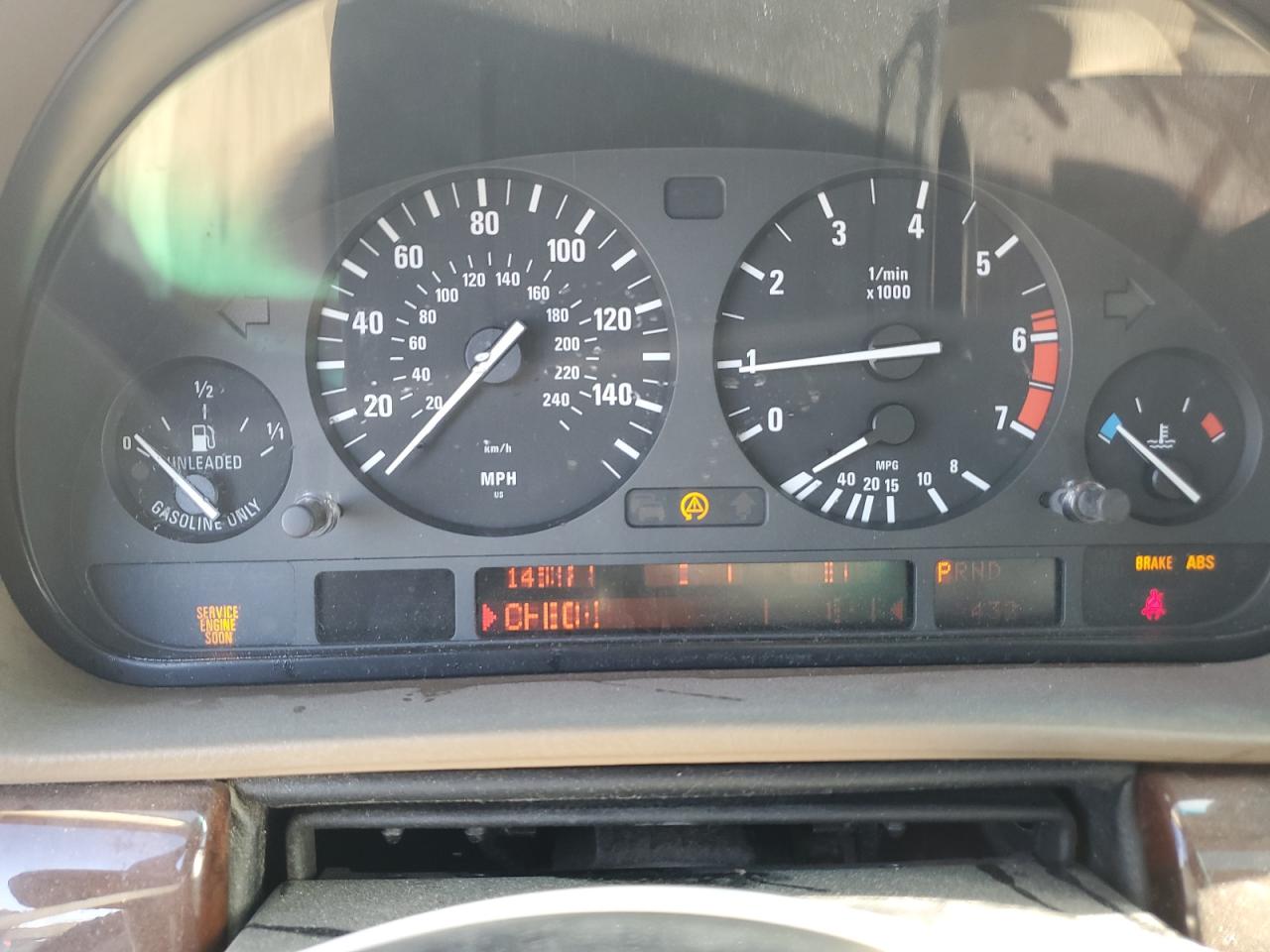 2001 BMW 740 I Automatic VIN: WBAGG83401DN83796 Lot: 61862025