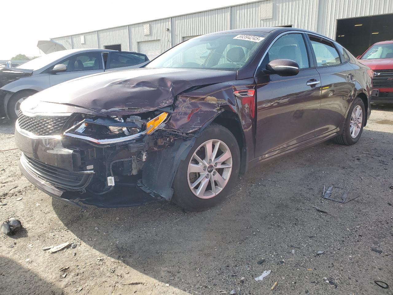2016 Kia Optima Lx იყიდება Jacksonville-ში, FL - Front End