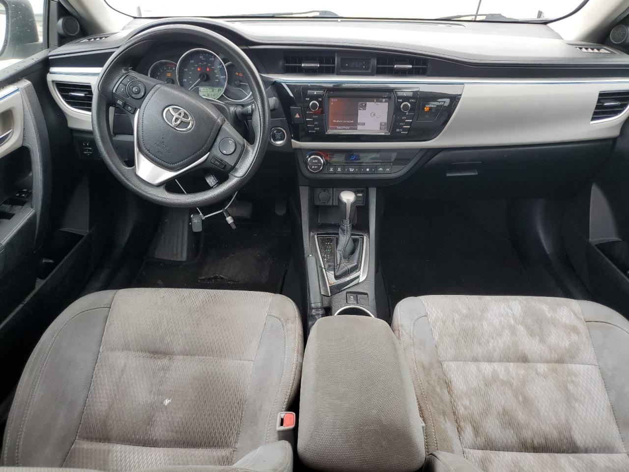 2015 Toyota Corolla L VIN: 2T1BURHE1FC263470 Lot: 57782605