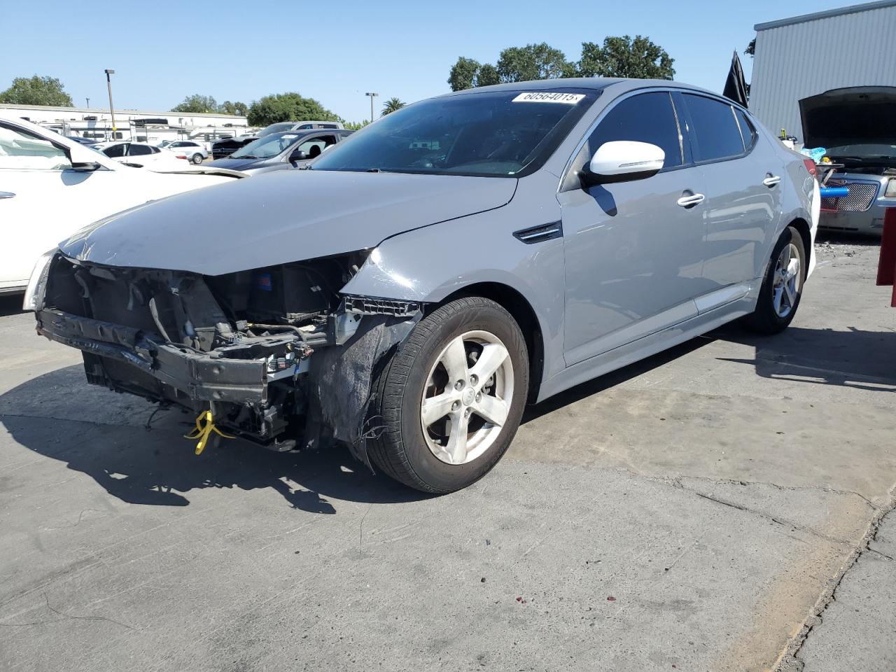 2015 Kia Optima Lx продається в Sacramento, CA - Front End