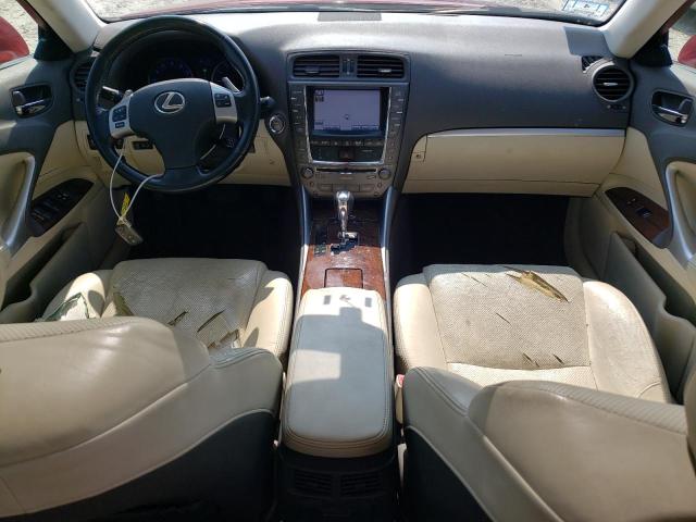  LEXUS IS 2012 Red