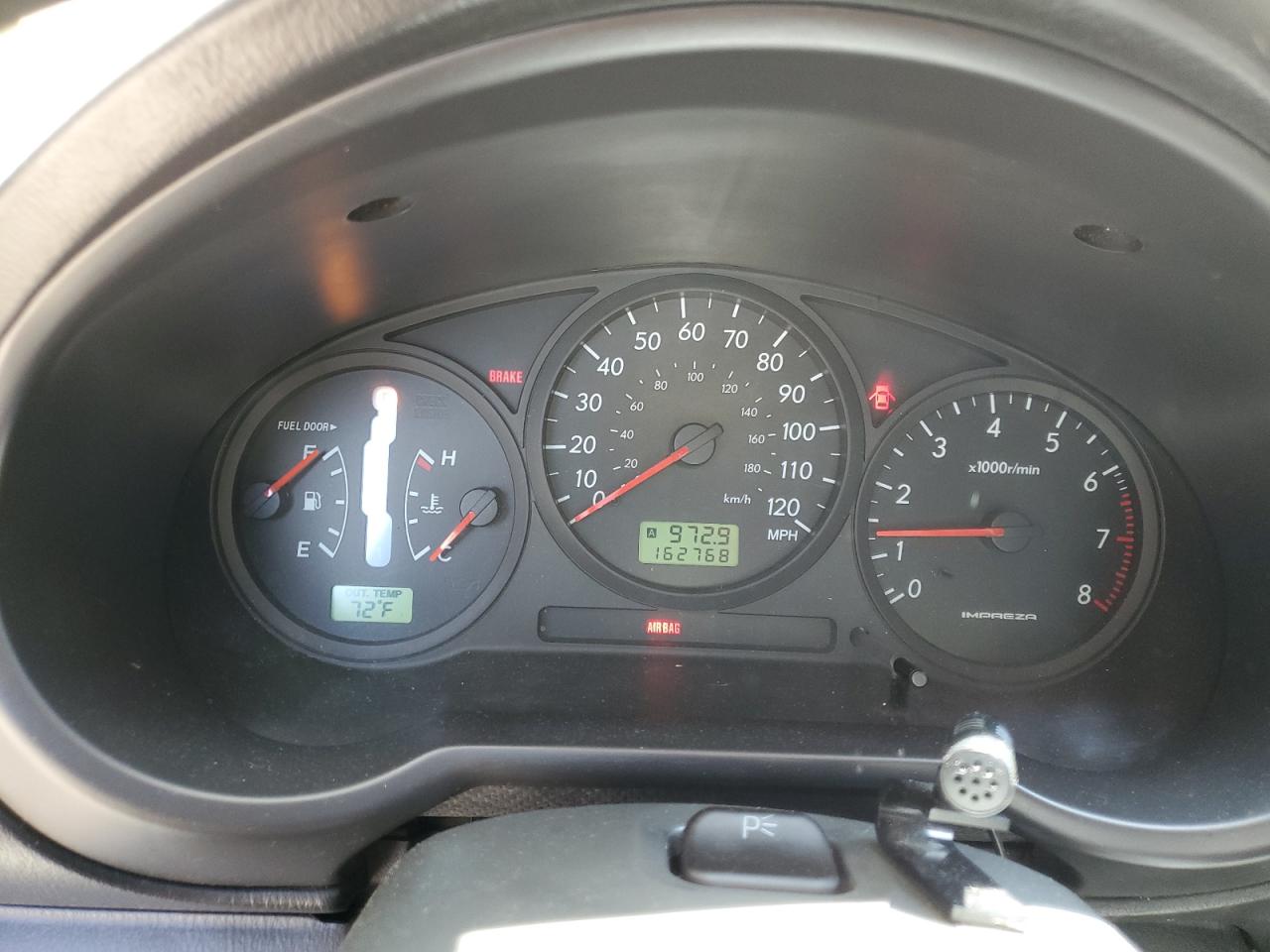 SUBARU IMPREZA 2007 VIN JF1GD61687H518433 photo 9