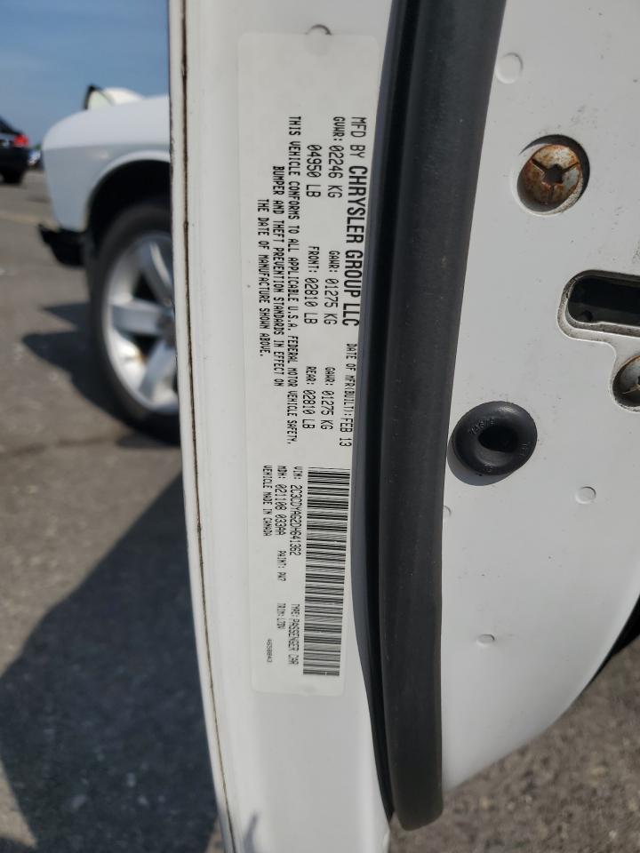 2013 Dodge Challenger Sxt VIN: 2C3CDYAG2DH641362 Lot: 62406085