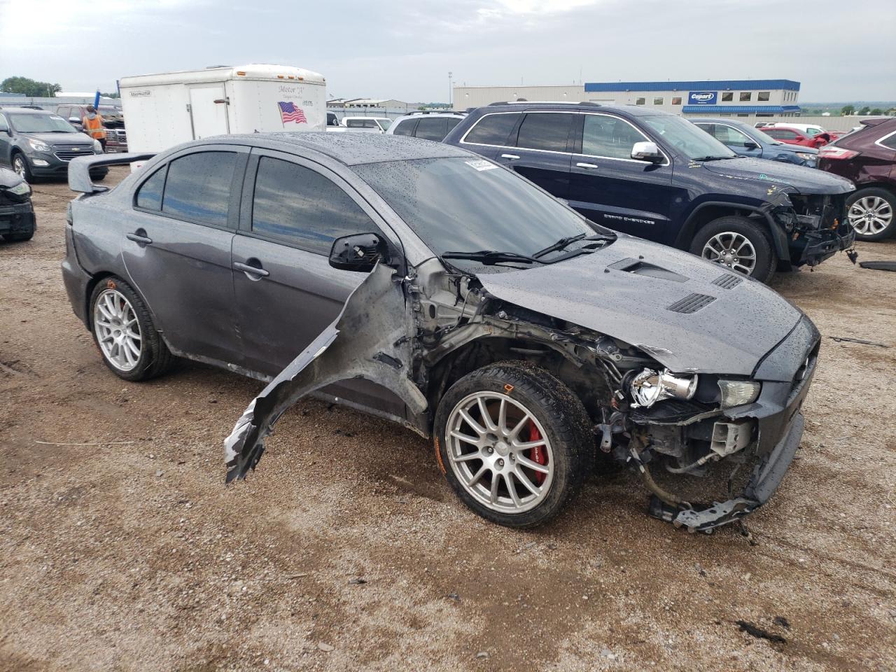 MITSUBISHI EVO 2008 VIN JA3AW86V08U607068 photo 4