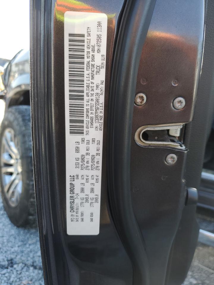 2015 Ram 1500 Longhorn VIN: 1C6RR7PM6FS500120 Lot: 60313695