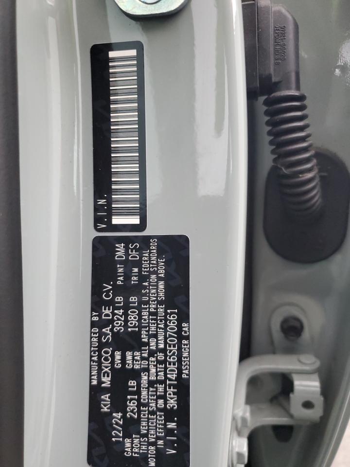 KIA K4 LX 2025 VIN 3KPFT4DE6SE070661 zdjęcie 12