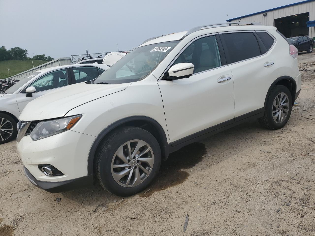 2016 Nissan Rogue S за продажба в Mcfarland, WI - Rear End