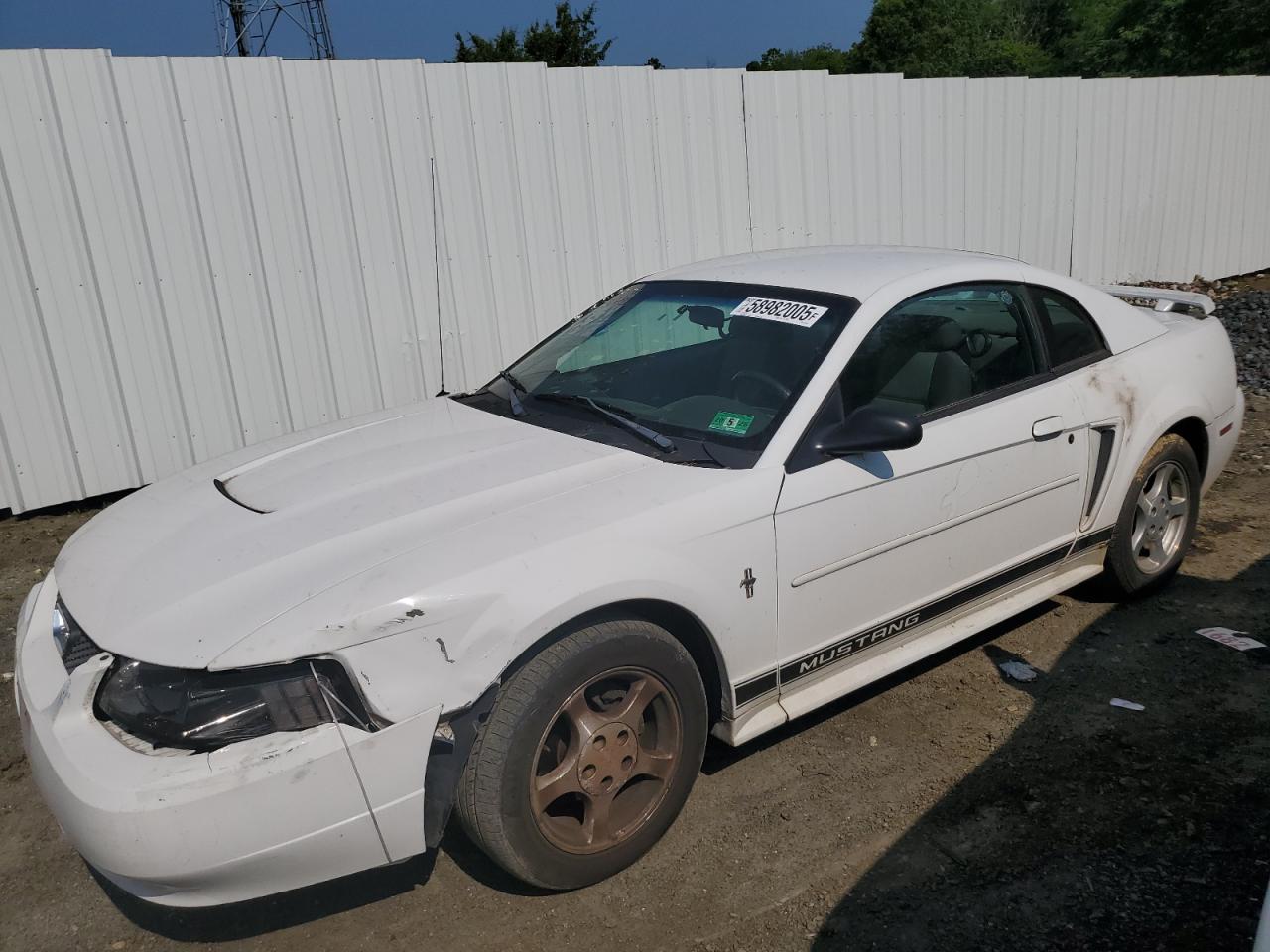 2003 Ford Mustang на продаже в Windsor, NJ - Front End