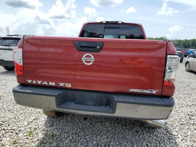 Pickups NISSAN TITAN 2016 Burgundy
