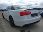 2013 AUDI A6 S LINE for sale at Copart YORK