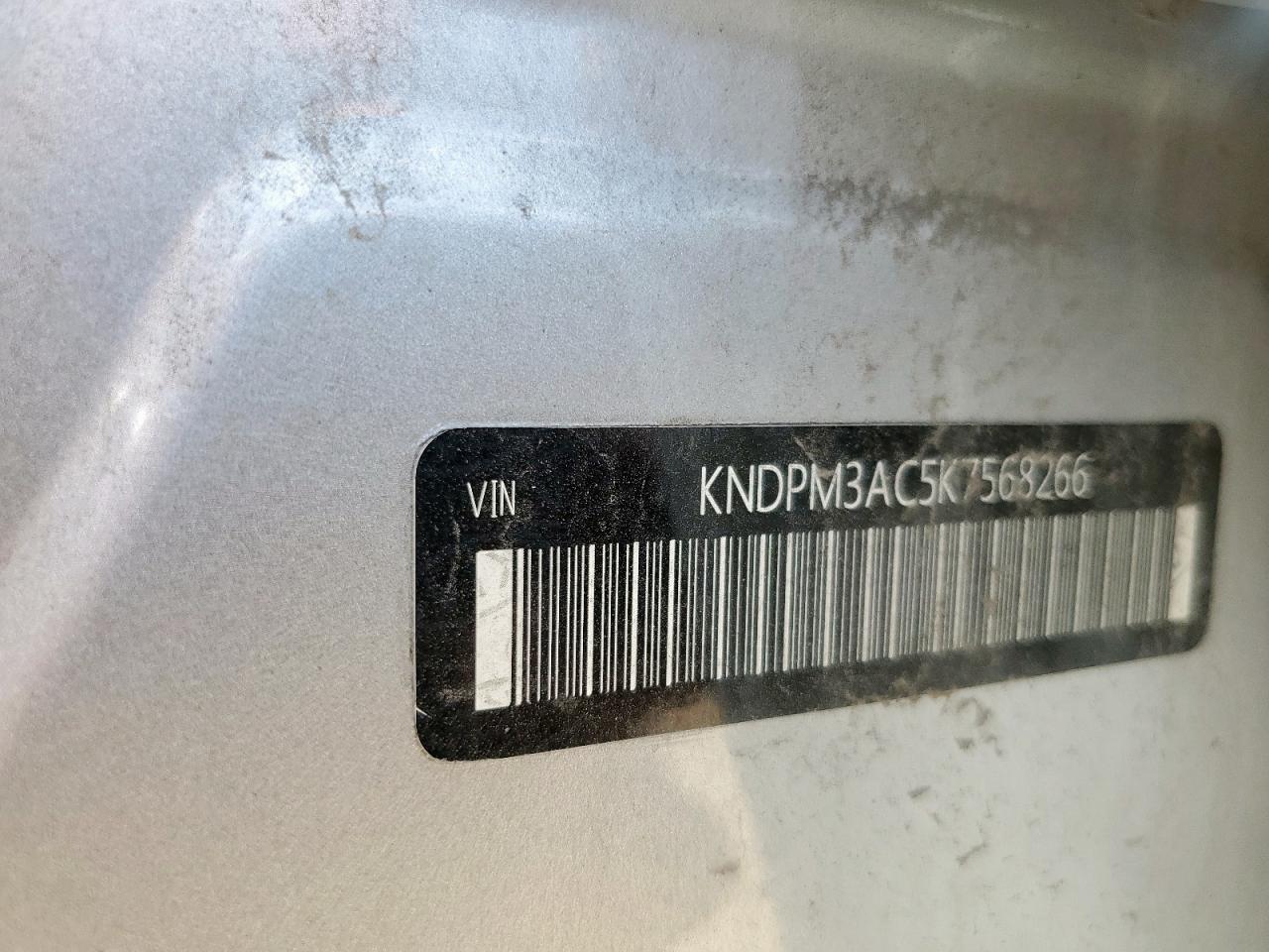 2019 Kia Sportage Lx VIN: KNDPM3AC5K7568266 Lot: 63071755