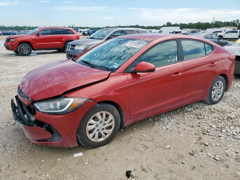 HYUNDAI ELANTRA 2017 Czerwony