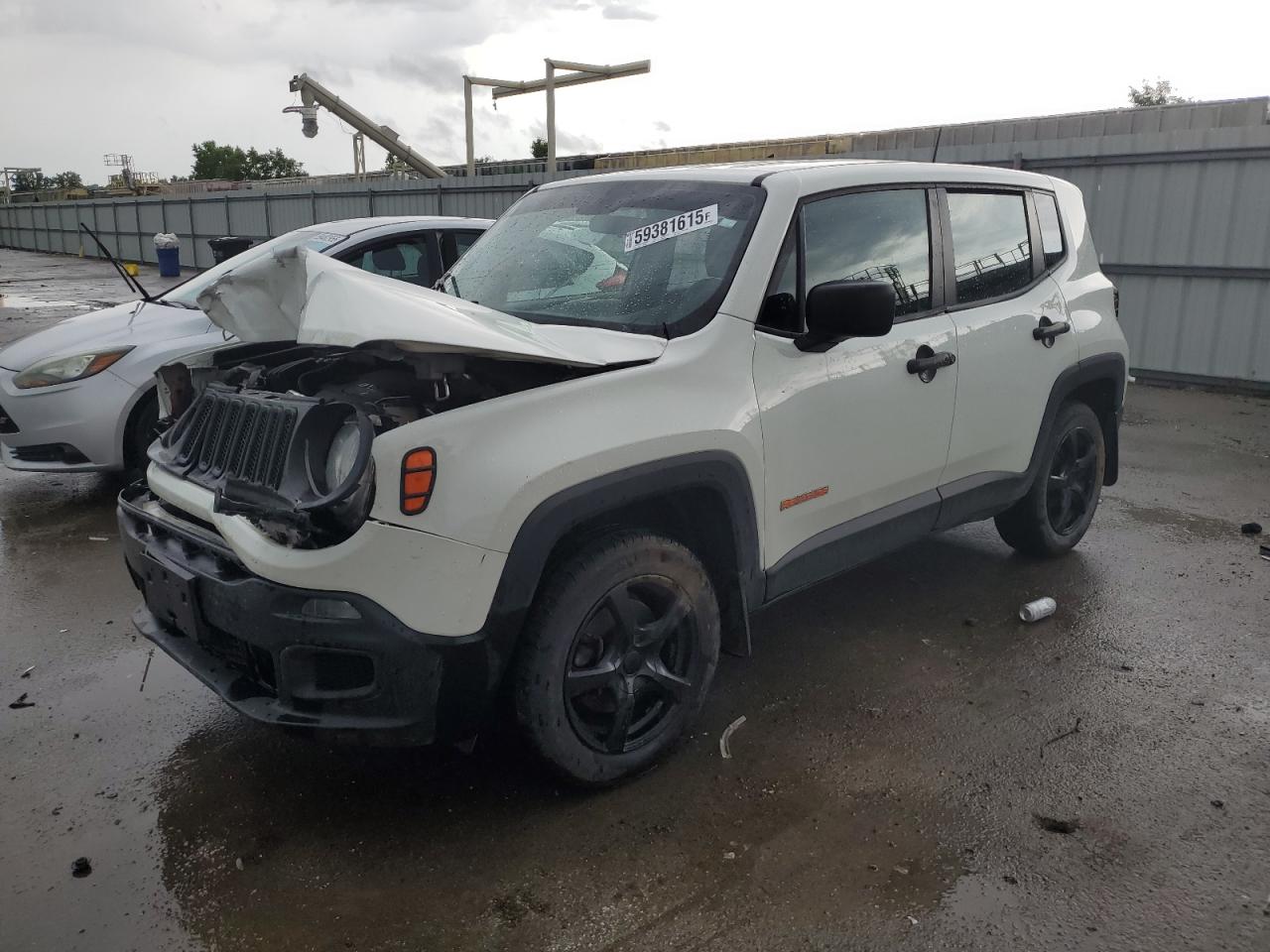 2017 Jeep Renegade Sport na sprzedaż w Kansas City, KS - Front End