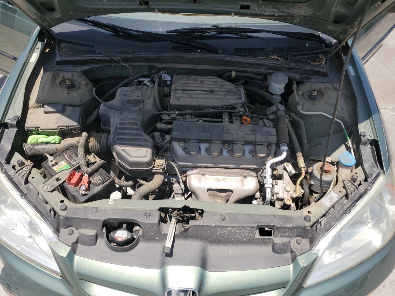 2004 Honda Civic Dx Vp VIN: 2HGES16314H585553 Lot: 62772915