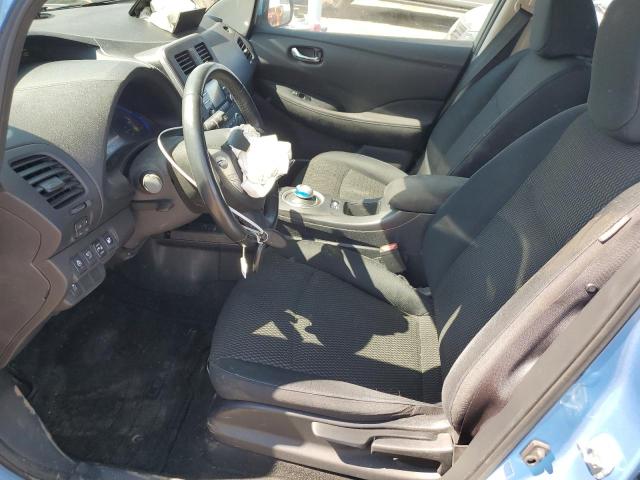  NISSAN LEAF 2014 Granatowy