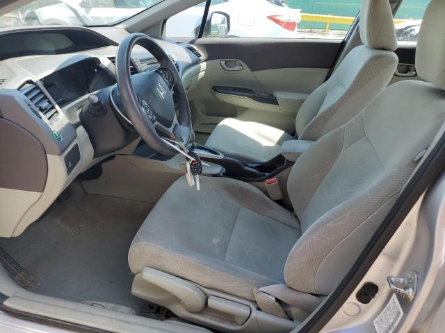 Sedans HONDA CIVIC 2012 Srebrny