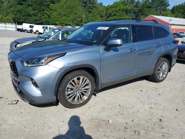  TOYOTA HIGHLANDER 2023 Синий