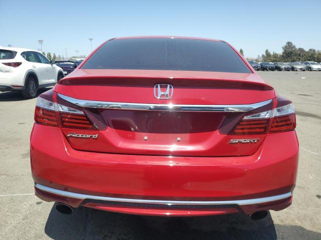 Sedans HONDA ACCORD 2017 Czerwony