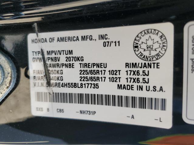 2011 HONDA CR-V EX  