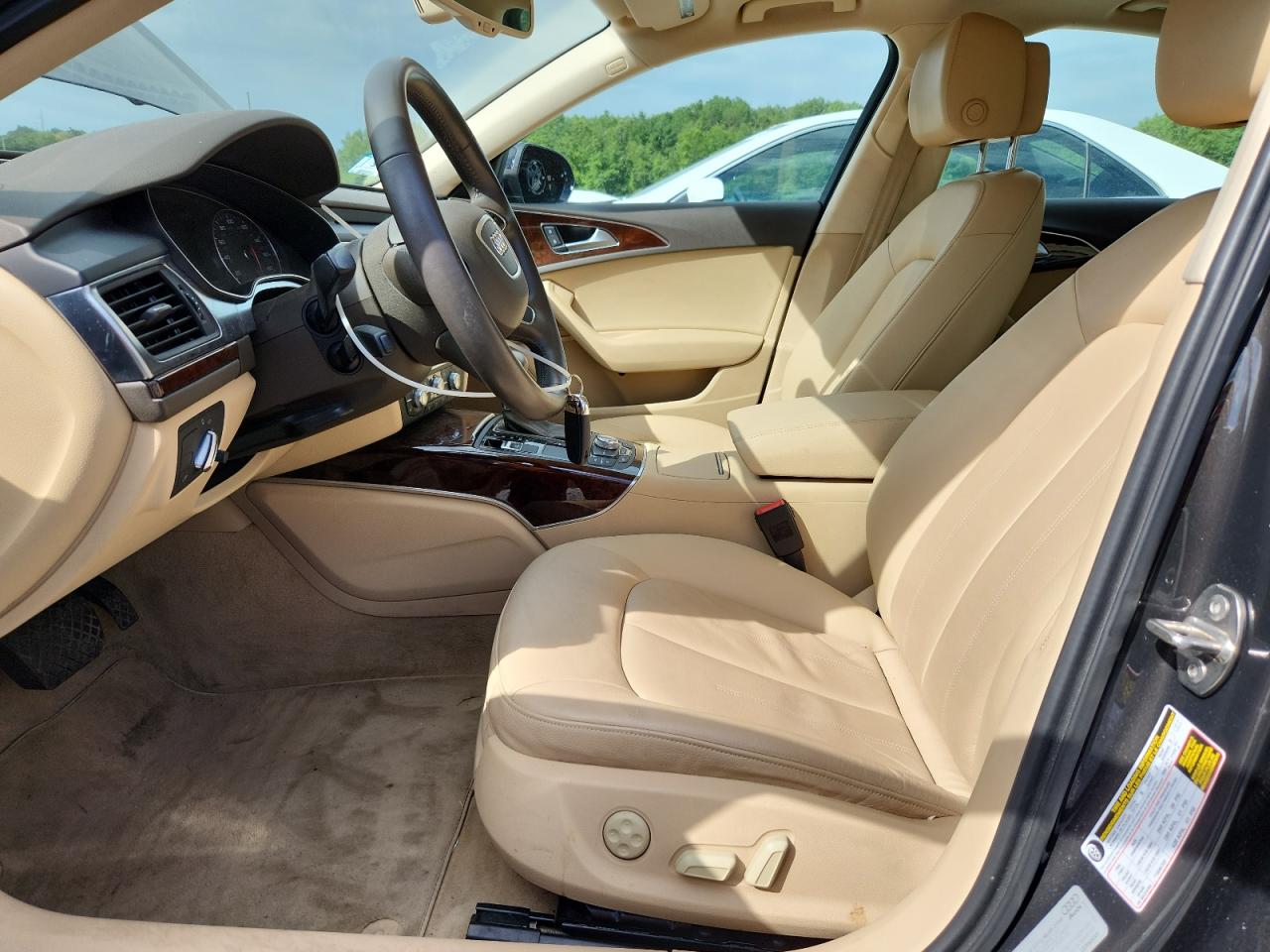 2012 Audi A6 Premium Plus VIN: WAUGGAFC6CN054165 Lot: 62527695
