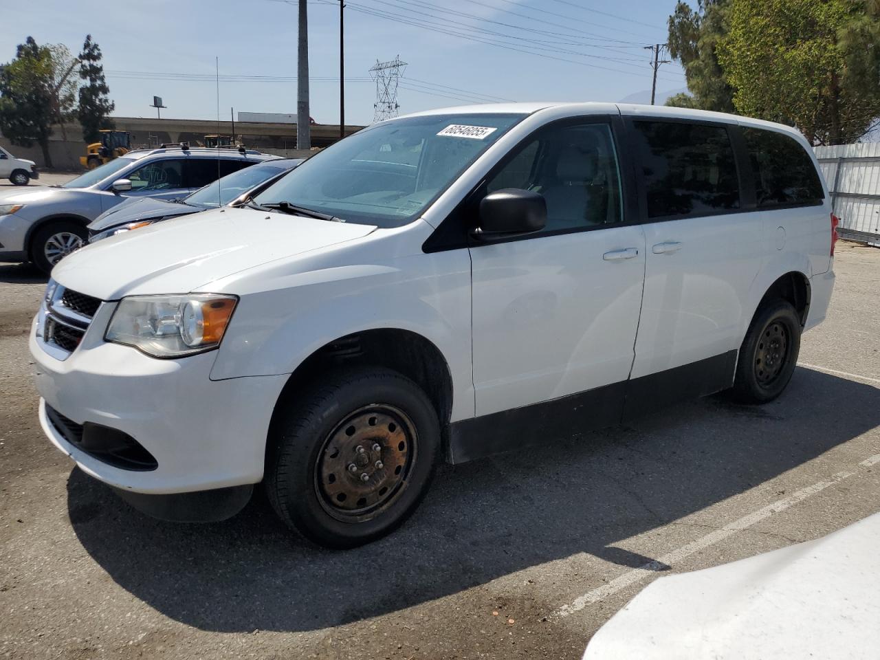 2018 Dodge Grand Caravan Se იყიდება Rancho Cucamonga-ში, CA - Normal Wear