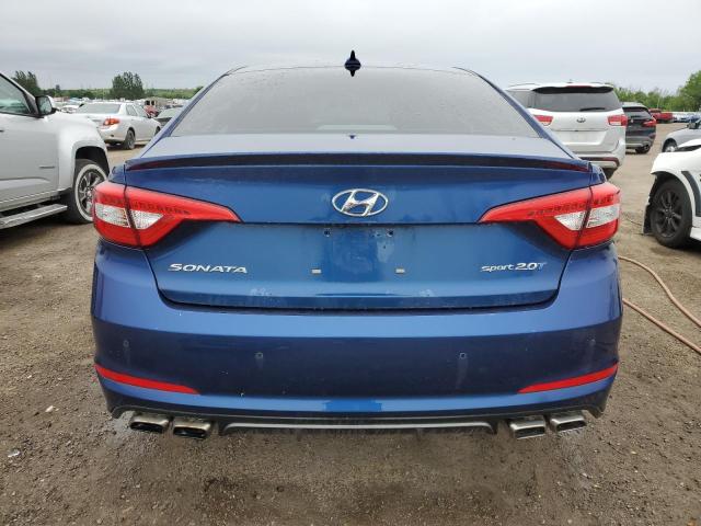  HYUNDAI SONATA 2015 Синий