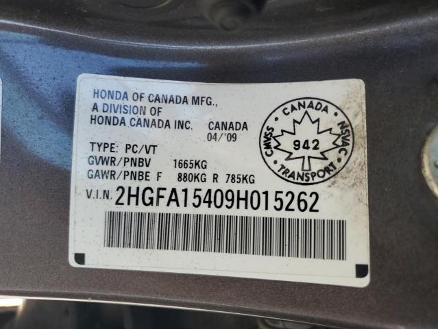 2009 HONDA CIVIC DX-G  